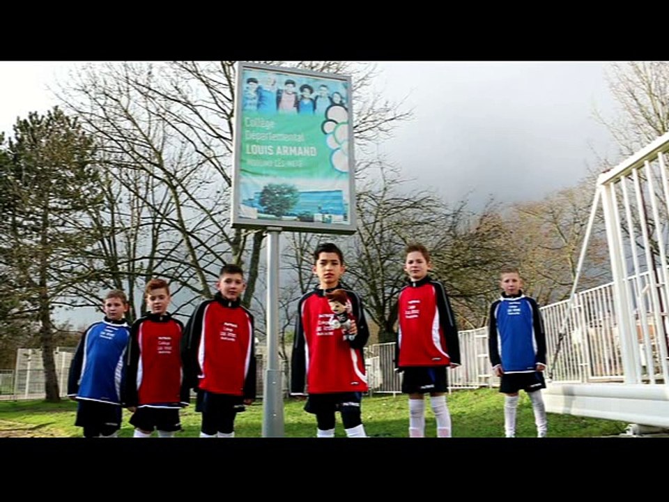 MON EURO 2016 - Section sportive football du Collège Louis ARMAND de MOULINS les METZ (57)