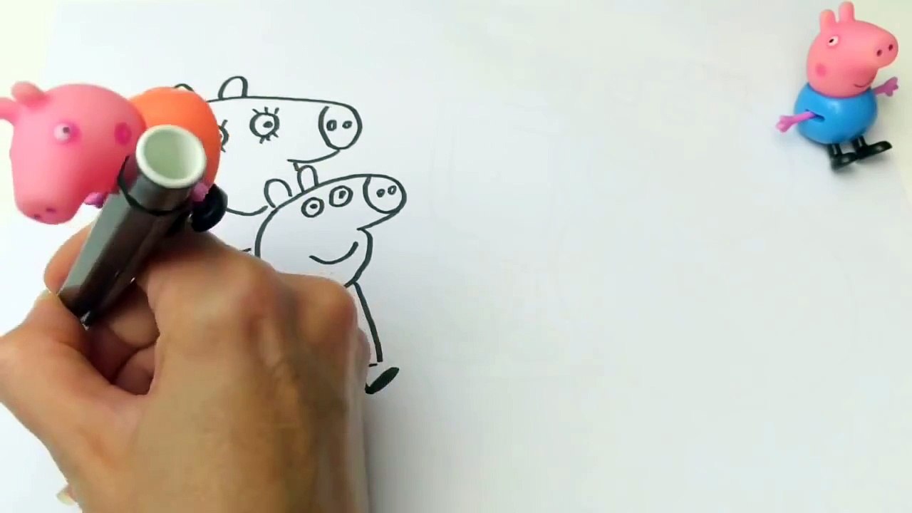 Свинка Пеппа Раскраска. Новая серия - Мама Свинка Работает. Peppa Pig Coloring. Mummy Pig at Work.