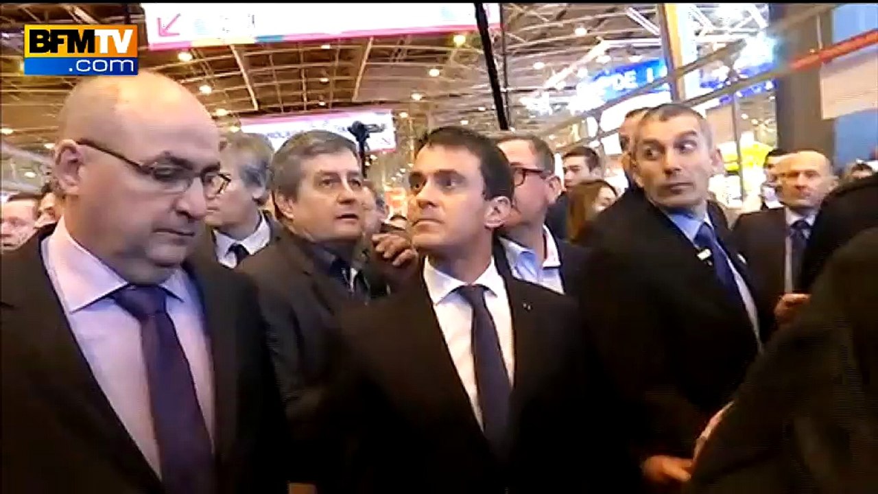 Stéphane Le Foll chahuté au Salon de l’agriculture