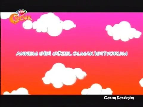 Canım Kardeşim Annem gibi güzel olmak istiyorum TRT Çocuk - Çizgi Dizi