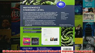 Download PDF  IB Mathematics Standard Level Oxford IB Diploma Programme FULL FREE