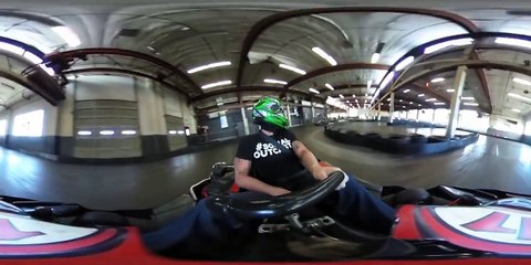 360 Video - Race along with The Social Outcasts_ WWE Game Night 2016