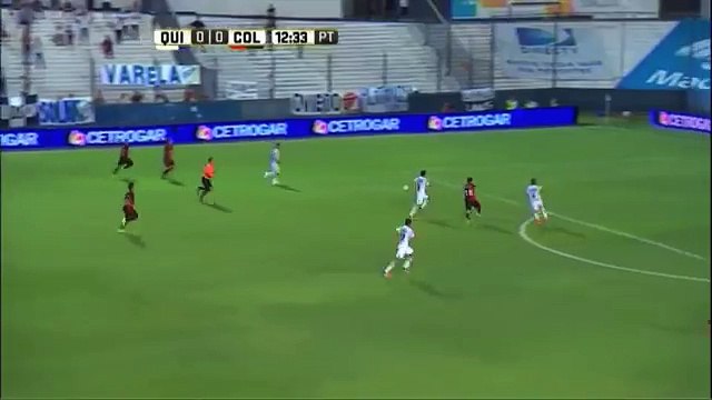 Gol de Mazurek. Quilmes 0 Colón 1. Fecha 2. Primera División 2016