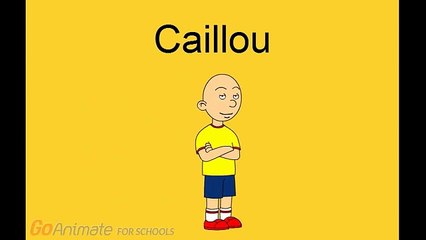 Caillou Gets Grounded Opening