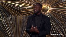 What was Kevin Hart saying during his bleeped Oscars speech? BLACK ACTORS ISSUE!