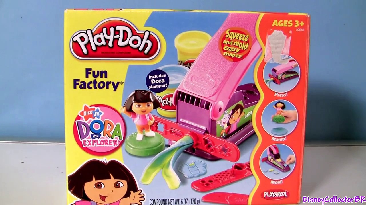 Play Doh Dora the Explorer Fun Factory Machine Dough Maker Nickelodeon Fabrica Loca - Le Serpentin