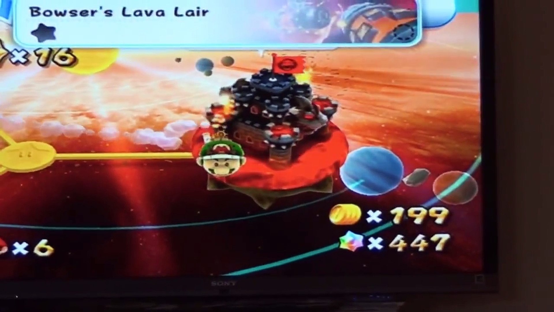 Super Mario Galaxy 2 Bowsers Lava Lair Video Dailymotion