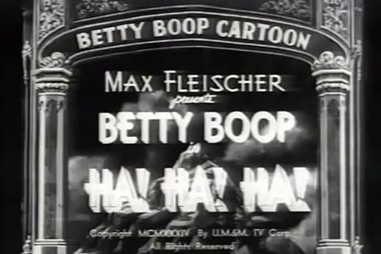 Betty Boop - Ha Ha Ha 1934 - Cartone Animato Film Animazione Cinema