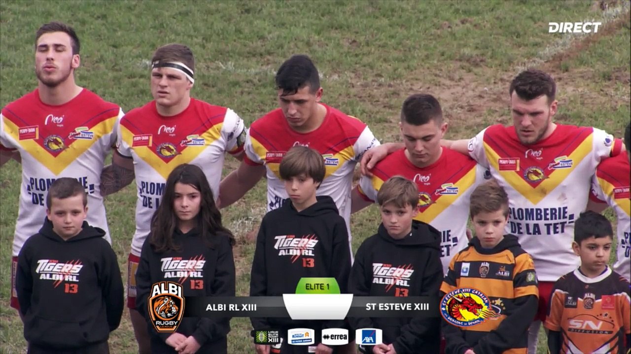 ALBI RUGBY LEAGUE XIII vs SAINT ESTEVE XIII CATALAN - 14 Février 2016