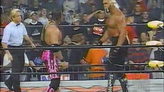 Hollywood Hogan vs. Bret Hart / Sting WCW MONDAY NITRO 28.09.1998