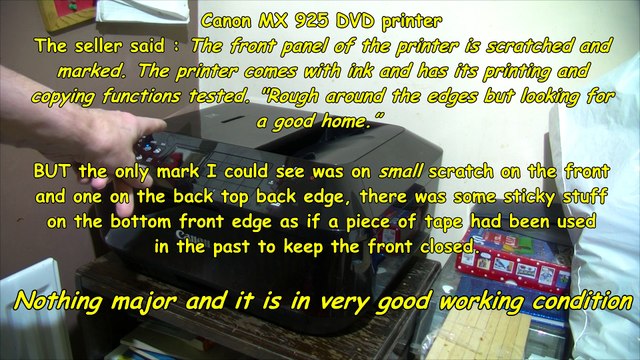 Canon MX 925 Printer Real Print Speeds Pr.4