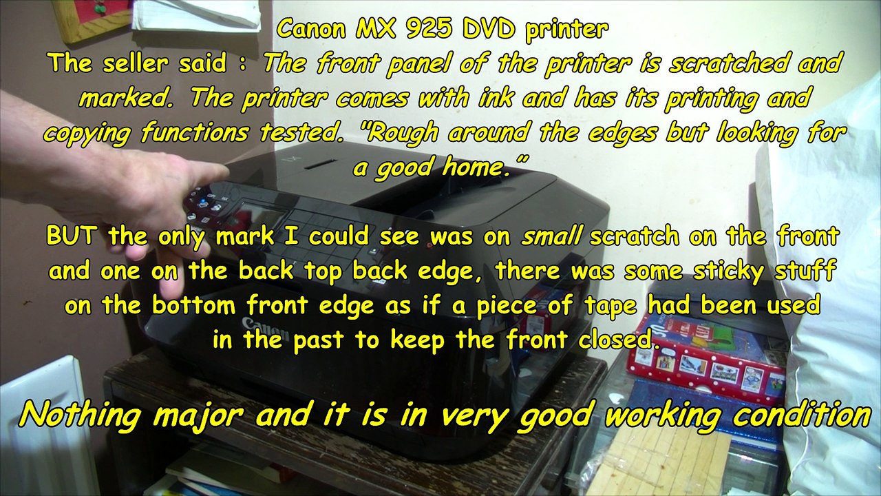 Canon MX 925 Printer Real Print Speeds Pr.4