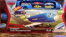 Cars 2 Turbo Loft Plane Everett Jumbo Jet Airplane Transporter Disney Aviões Review by Blucollection