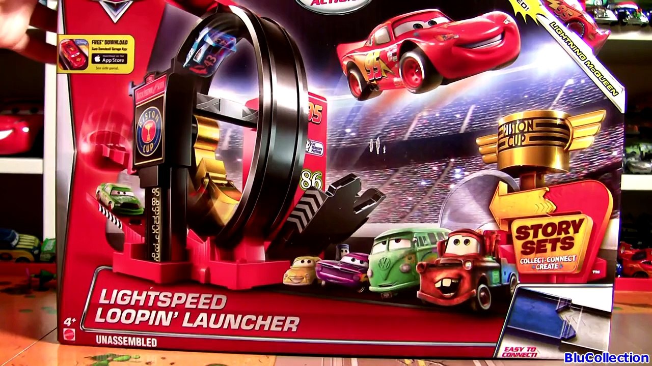 Disney Cars 2 Lightspeed Loopin Launcher From Story Sets Disney Pixar Cars Winners Circle 2016