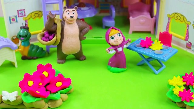 Macha et lOurs 7 français Épisode de la maison et le jardin de Masha - 2016