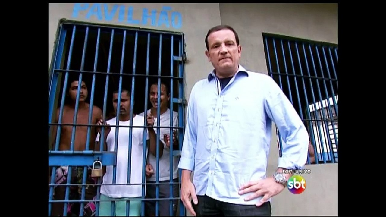 CONEXÃO REPÓRTER 28-02-2016 Parte 1/3 Bastidores das Prisões
