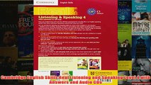 Download PDF  Cambridge English Skills Real Listening and Speaking Level 4 with Answers and Audio CDs FULL FREE