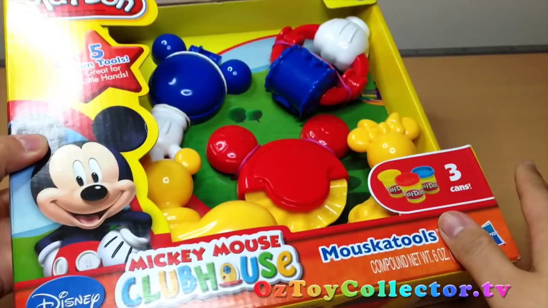 Play Doh Mickey Mouse Clubhouse Disney Junior Channel Disney playdoh kit -  Vidéo Dailymotion