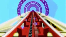 Hollywood Rip Ride Rockit coaster partial POV from Universal Studios