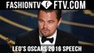 Leonardo DiCaprio’s Oscars 2016 Acceptance Speech | FTV.com
