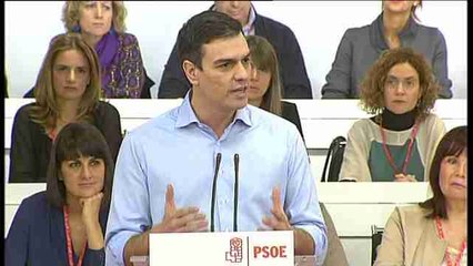 Sánchez: "No me resigno y tendemos la mano a los partidos de izquierda"