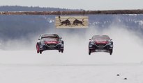 Loeb y Peugeot, Rallycross en la nieve