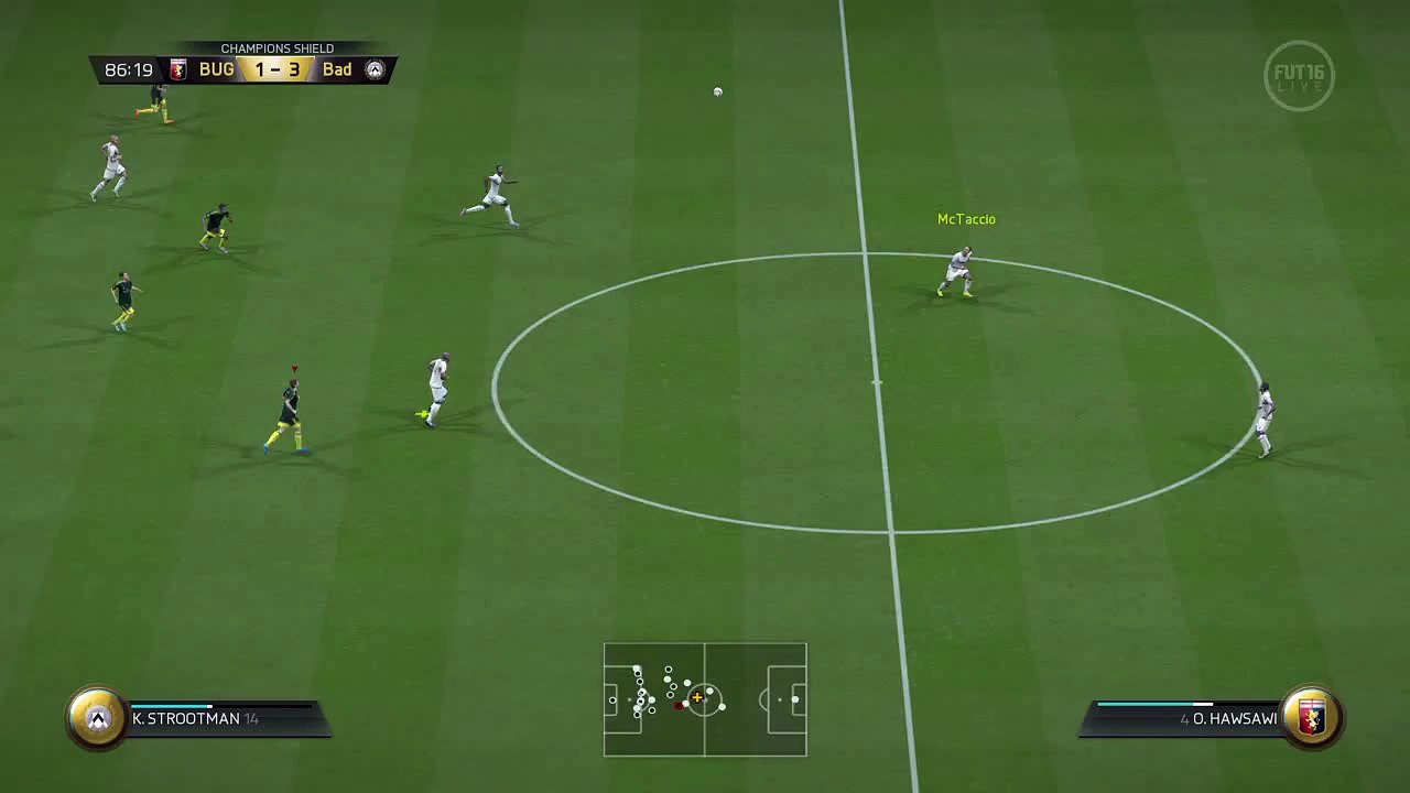Locadia amazing dribbling and goal in ShieldCup