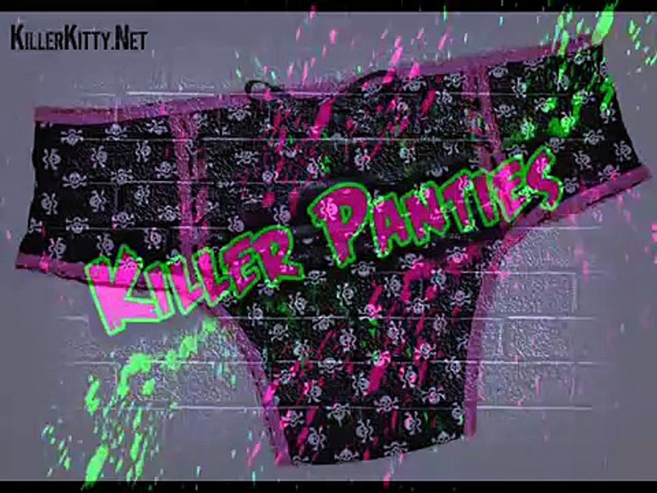 Alternative Handmade Panties By Killer Kitty Clothing