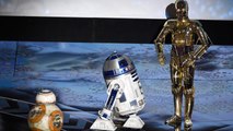 R2-D2, BB-8 & C3PO (Star Wars) : Oscars Awards 2016