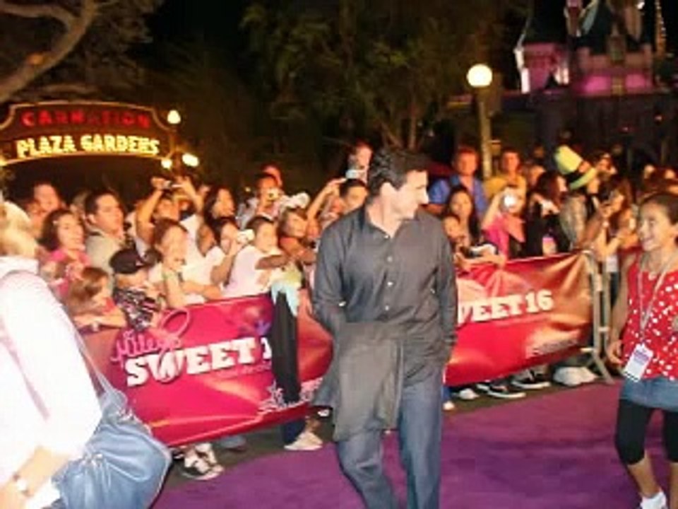 Miley Cyrus Sweet 16 Purple Carpet