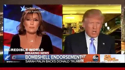 Sarah Palin's Most Memorable Lines Of Donald Trump Endorsement Speech!!!!