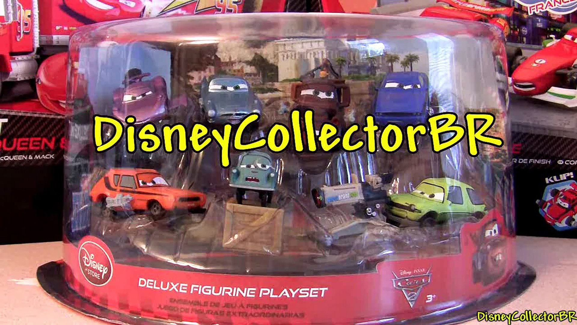 cars deluxe figure playset