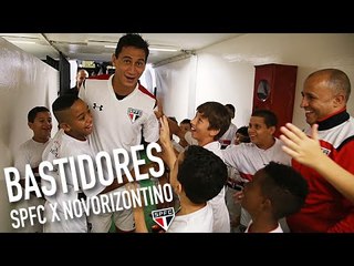 BASTIDORES SPFC X NOVORIZONTINO l SPFCTV