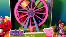 Peppa Pig Big Ferris Wheel Theme Park - Rueda dela Fortuna Parque de Diversiones Nickelodeon