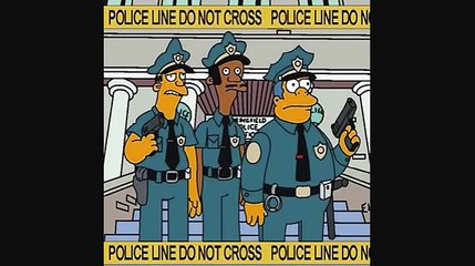 The Simpsons - Bad Cops Lyrics