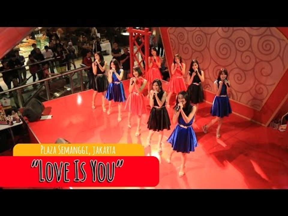 Cherrybelle - Love is You [LIVE] at Plaza Semangi