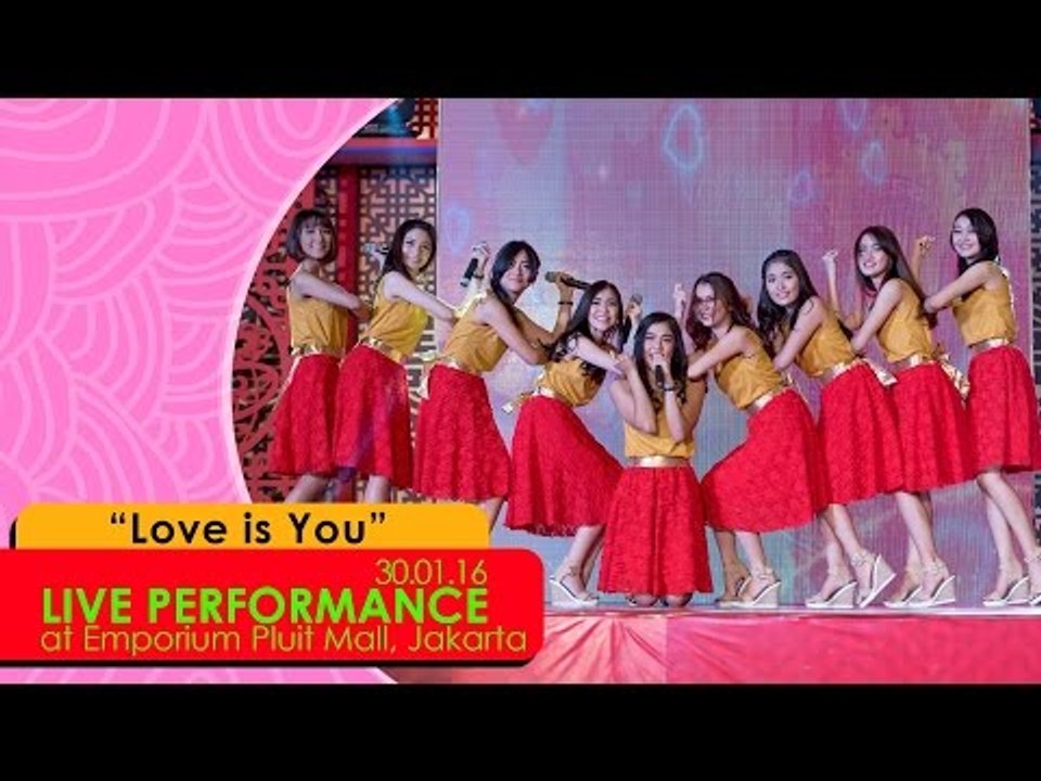 Cherrybelle - Love Is You [LIVE] at Emporium Pluit