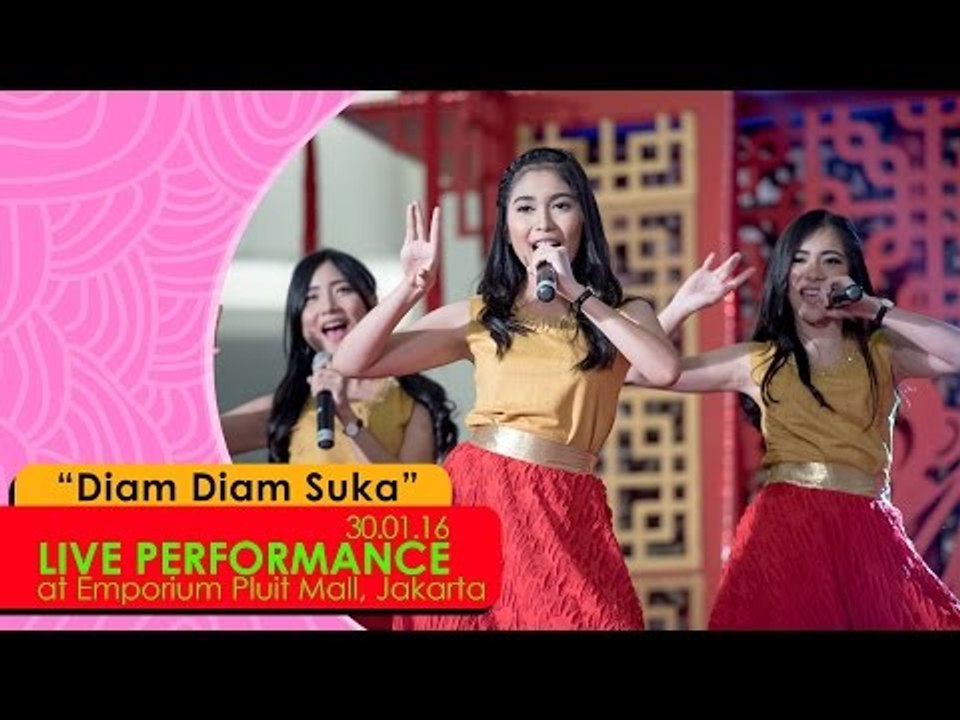 Cherrybelle - Diam Diam Suka [LIVE] at Emporium Pluit