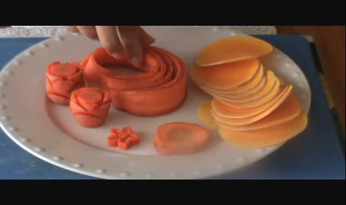 Art of Fruit and Vegetable Carving Part 10-1
