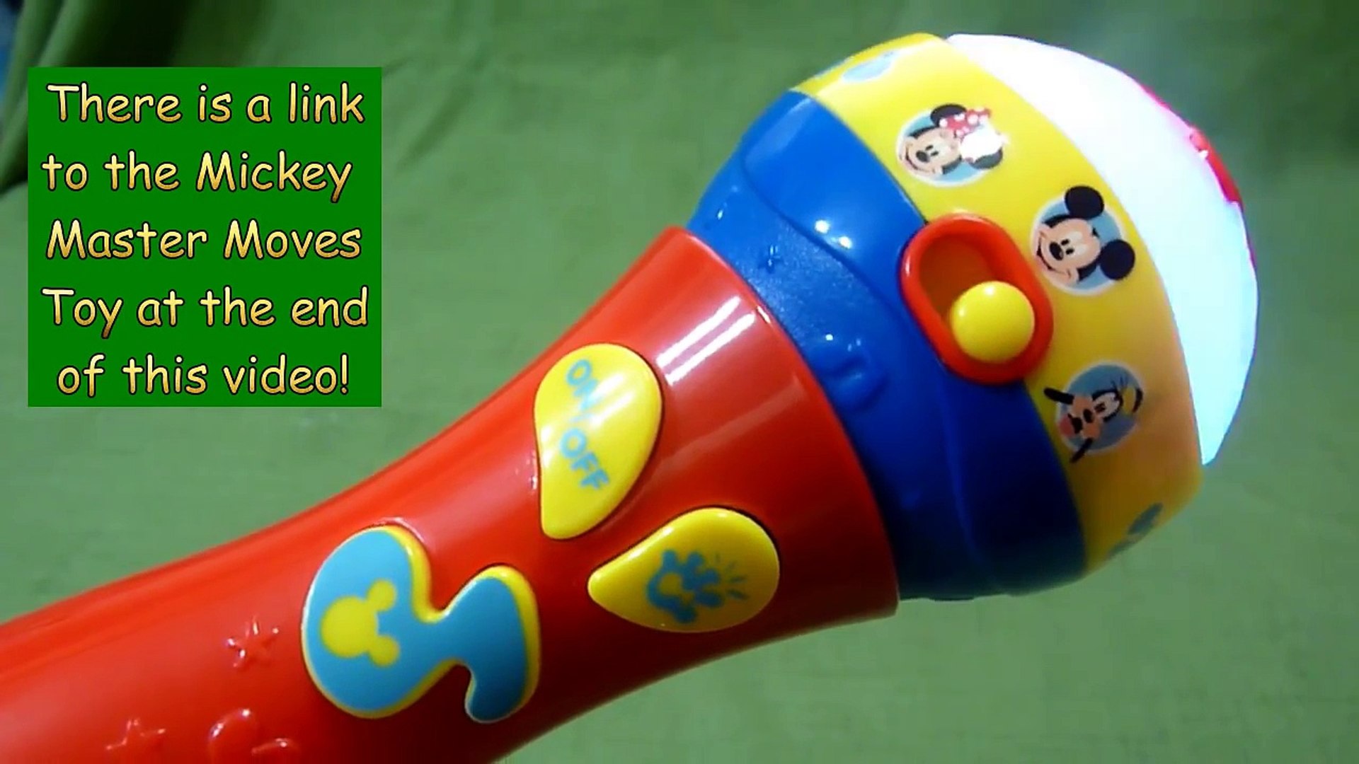 mickey mouse microphone