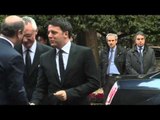 Roma - Renzi alla cerimonia per la ricorrenza dei Patti Lateranensi (23.02.16)