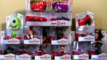 Disney Infinity Toys Collection Pixar Cars 2, The Incredibles Monsters University Lightning McQueen
