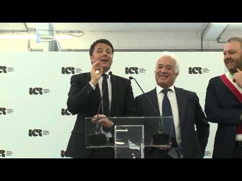 Lodi - Renzi Interviene allo stabilimento ICR Industrie Cosmetiche Riunite (24.02.16)
