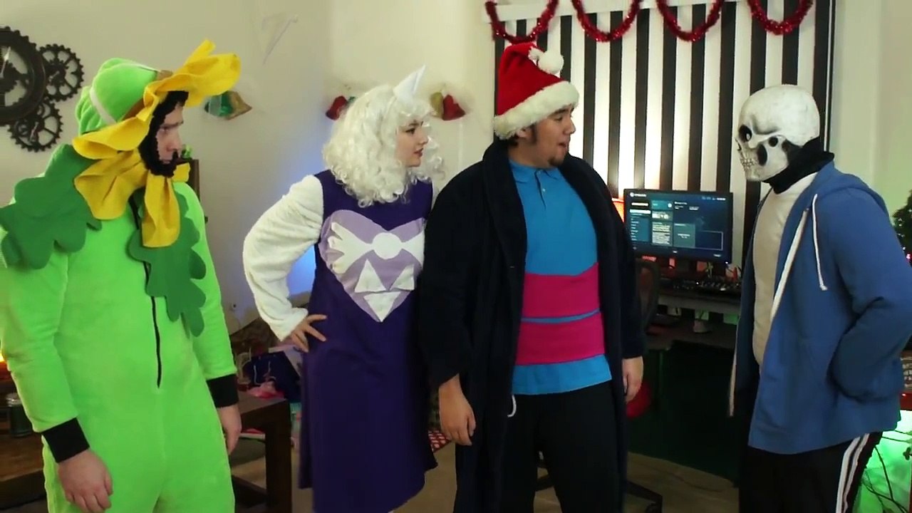 Undertale the Musical: THE FATES OF UNDERTALE (Live Action Christmas parody)
