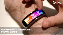 Samsung Gear Fit : prise en main