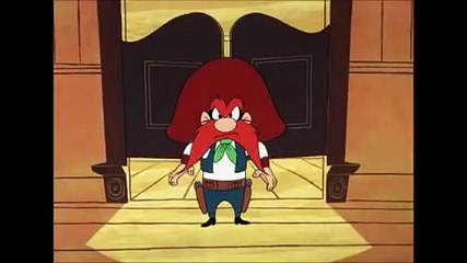 Yogi Bear defeats Yosemite Sam