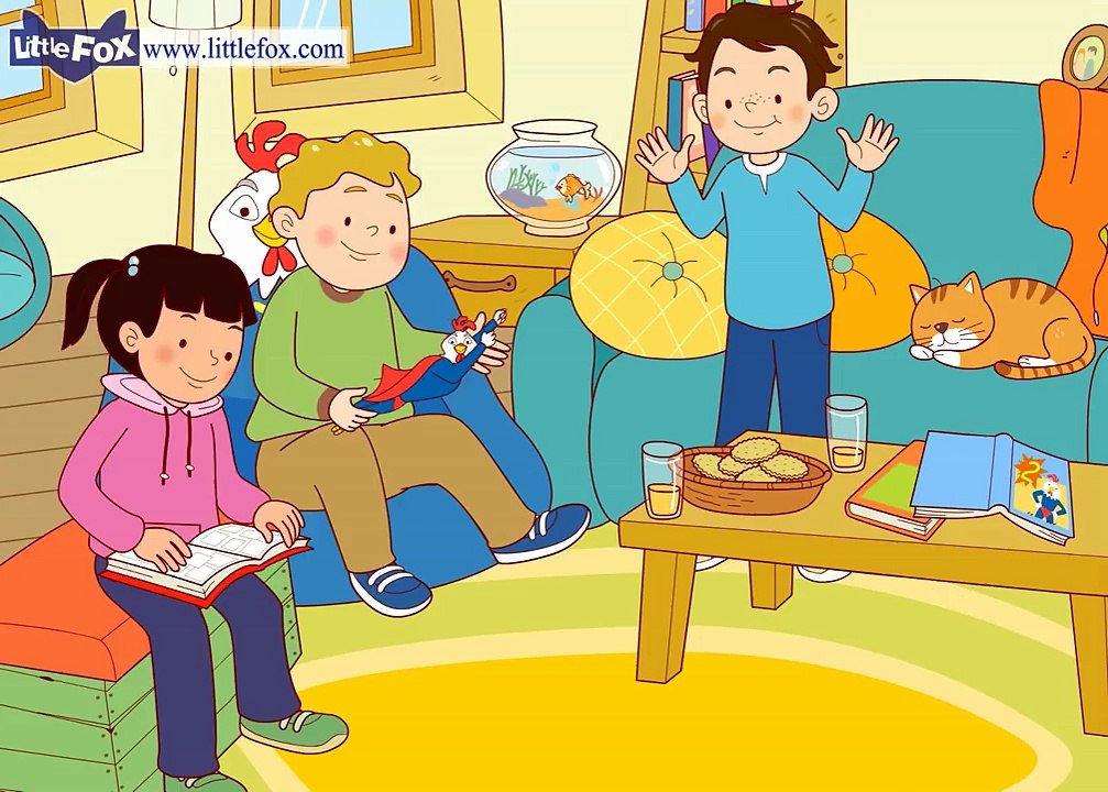 Sam and Lucky 1: Learn English with Animated Stories by Little Fox
