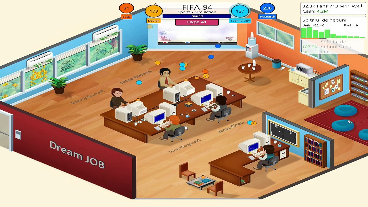 Game Dev Tycoon - Nu suntem in TOP 100??[Ep.6]