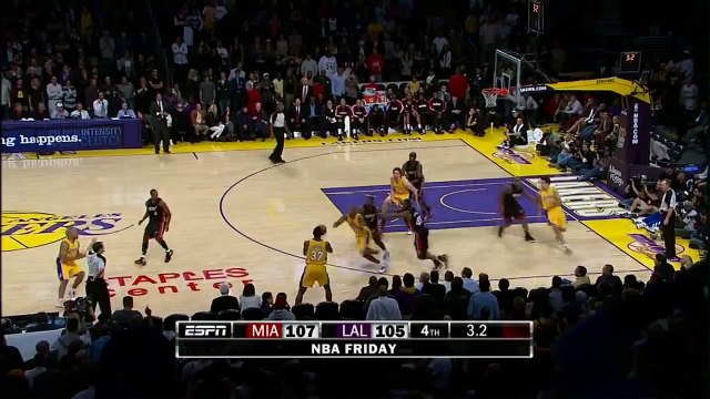 Kobe Bryant Amazing Buzzer Beater