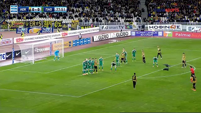 ΑΕΚ - ΠΑΝΑΘΗΝΑΙΚΟΣ 1-0 goal Vargas